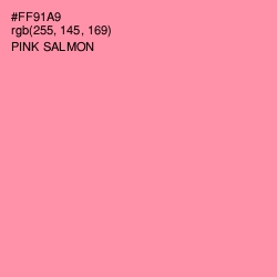 #FF91A9 - Pink Salmon Color Image